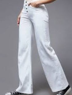 Woman White Pants