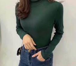 Green Full Sleeve Top